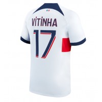 Pánský Fotbalový dres Paris Saint-Germain Vitinha Ferreira #17 2023-24 Venkovní Krátký Rukáv
